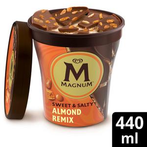 Magnum Sweet & Salty Almond Remix Ice Cream 440Ml