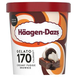 Haagen-Dazs Haagan Dazs Creamy Fudge Brownie Gelato 460Ml