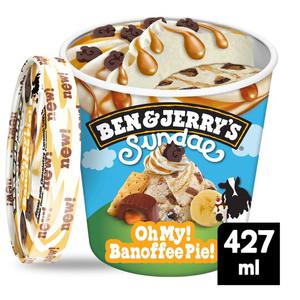 Ben & Jerry's Oh My Banoffee Pie Ice Cream 427Ml