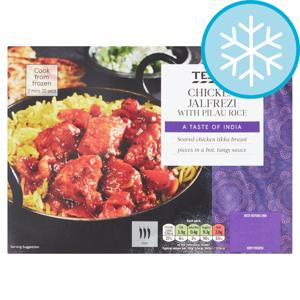 Tesco Chicken Jalfrezi With Pilau Rice 400G