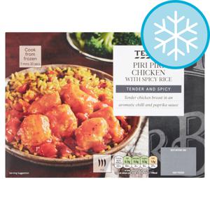 Tesco Piri Piri Chicken With Spicy Rice 400G