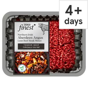 Tesco Finest 5% Aberdeen Angus Steak Mince 500G