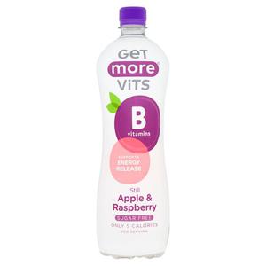 Get More Vitamins B Vitamin Still Apple & Raspberry 1L