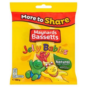 M/Bassetts Maynards Bassetts Jelly Babies 400G