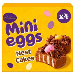 Cadbury 4 Mini Egg Nest Cakes