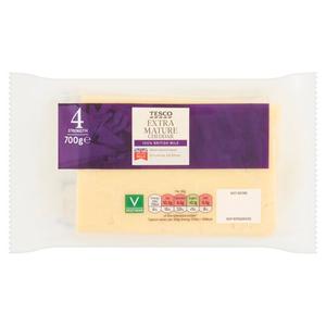 Tesco Extra Mature Cheddar 700G