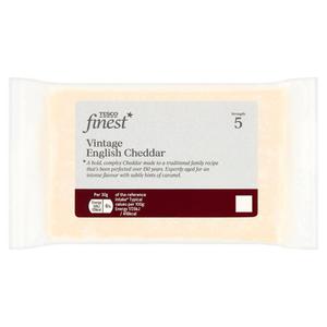 Tesco Finest Vintage Cheddar 300G