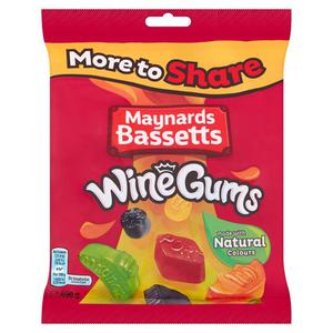 M/Bassetts Maynards Bassetts Wine Gums 400G