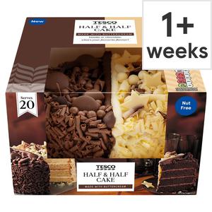 Tesco Half & Half Cake