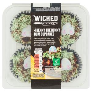 Wicked Kitchen 4 Benny The Bunny Bum Cupcakes