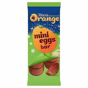 Terry's Chocolate Orange Mini Eggs Bar 90G