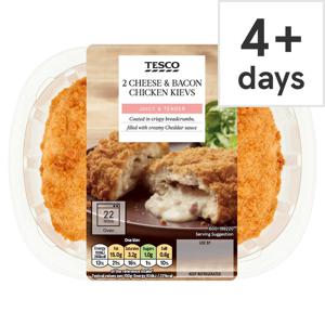 Tesco 2 Cheese & Bacon Chicken Kiev 260G