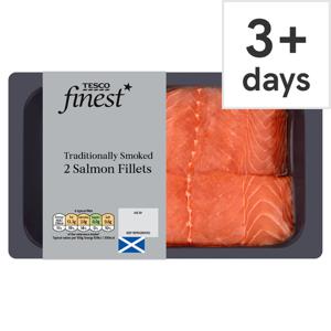 Tesco Finest Smoked Salmon Fillets 240G