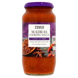 Tesco Madras Cooking Sauce 500G