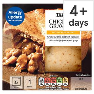 Tesco Chicken & Gravy Shortcrust Pie 200G