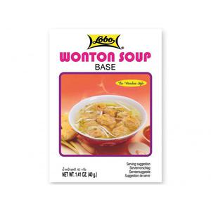 Lobo Wonton Soup Base (mix) 40 GR