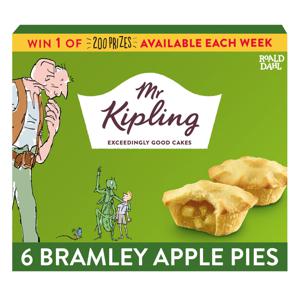 Mr Kipling 6 Bramley Apple Pies