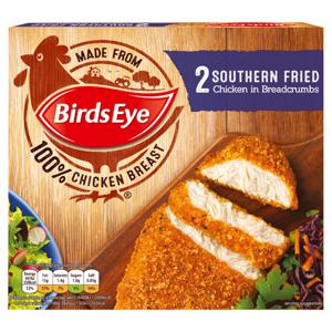 Birds Eye 2 Southern Fried Chicken in Breadcrumbs 180g