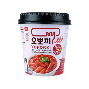 Yopokki Hot & Spicy Topokki (Rijstcake) 140 g