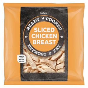 Iceland Ready Cooked Sliced Chicken Breast 1kg