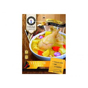 Curry paste yellow Thai Dancer bg 50g