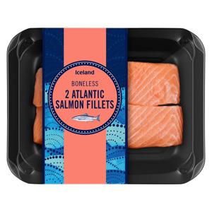 Iceland 2 Atlantic Salmon Fillets 260g