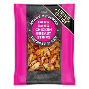 Iceland Ready Cooked Bang Bang Chicken Breast Strips 400g