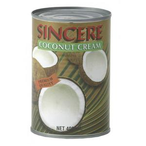 Sincere Coconut Cream 21% Fat 400 ML