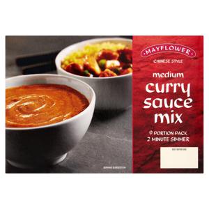 Mayflower Chinese Style Medium Curry Sauce Mix 255g