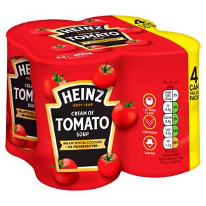 Heinz Cream of Tomato Soup 4 x 400g