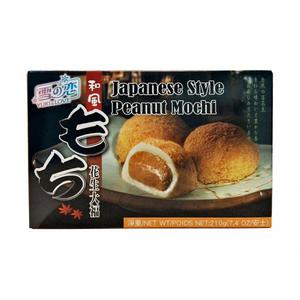 Yuki & Love Mochi ricecakes peanut flavour 210 G 210 GR