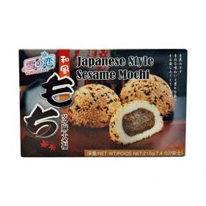 Yuki & Love Mochi ricecakes sesame flavour 210 G 210 GR