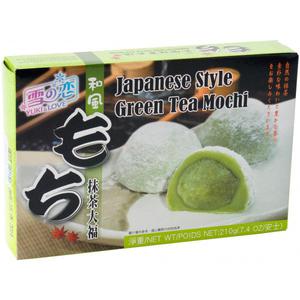 Yuki & Love Mochi Green Tea (Japanese rice cake) 210 GR