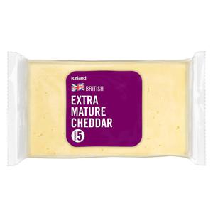 Iceland Extra Mature Cheddar 400g