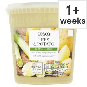 Tesco Leek & Potato Soup 600G