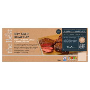 Morrisons The Best Gourmet Collection British Beef Aged Rump Cap