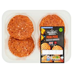 Morrisons Piri Piri Chicken Burgers