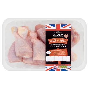 Morrisons Space To Roam Chicken Drumsticks