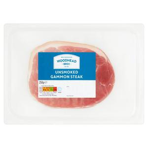 Greenside Morrisons Unsmoked Gammon Steaks