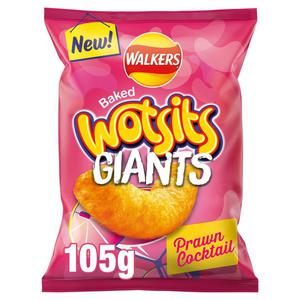 Wotsits Giants Prawn Cocktail Crisps