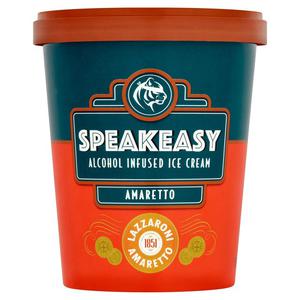 Speakeasy Alcohol Infused Ice Cream Amaretto