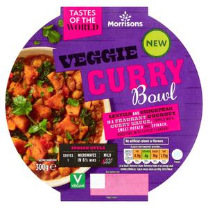 Morrisons Lighter Bites Sweet Potato Coconut Curry