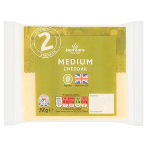 Morrisons Medium Cheddar