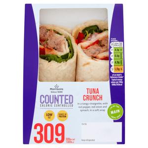 Morrisons Counted Mediterranean  Tuna Wrap