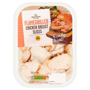 Morrisons Ready To Eat Flamegrilled Chicken Breast Slices