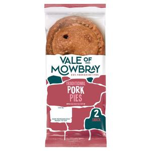 Vale of Mowbray Vale Of Mowbray 2 Snack Traditional Pork Pies