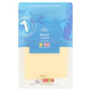 Morrisons Mild Cheddar 10 Slices