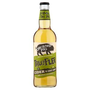 Orchard Pig Truffler Dry Cider bottle