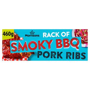 Morrisons Smoky BBQ Rack Of Pork Ribs