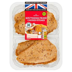 Morrisons 4 Southern Fried Chicken Steaks